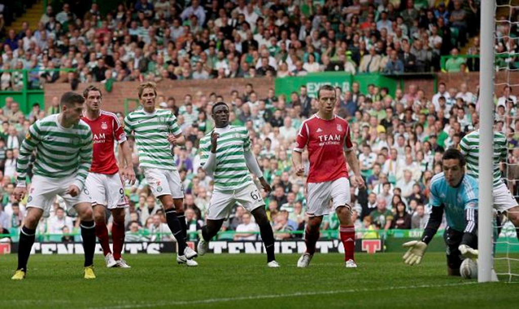 Commons scores v Aberdeen 2012