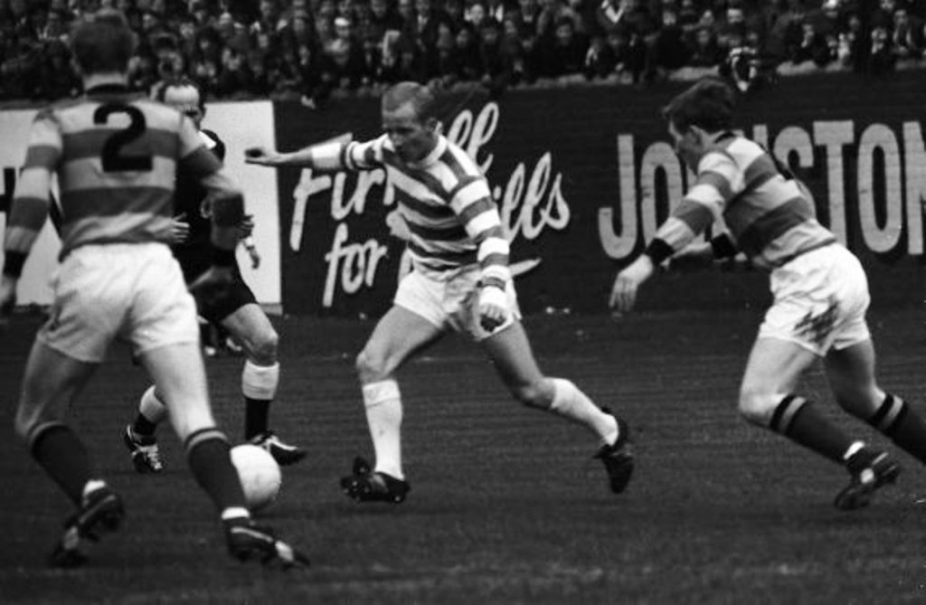 Jinky on the attack Firhill 1967