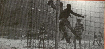 Fallon saves v Milan 1969