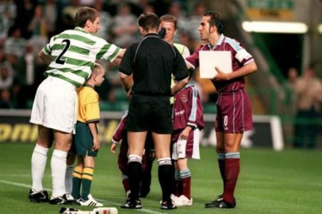 Celtic v west Ham 2000