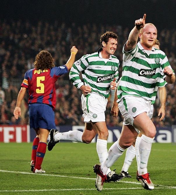 Hartson scores Nou Camp 2004