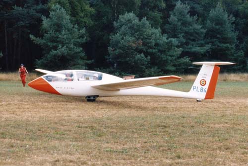 Grob G103 Twin Astir I - Belgian Military Aircraft Grob G103 Twin Astir I - Belgian Military Aircraft