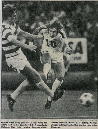 1981-07-15: Seattle Sounders 2-1 Celtic, Friendly - Pictures - The Celtic Wiki