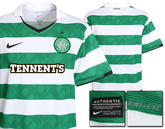 Celtic Away football shirt 1991 - 1992. Sponsored by Peoples Ford