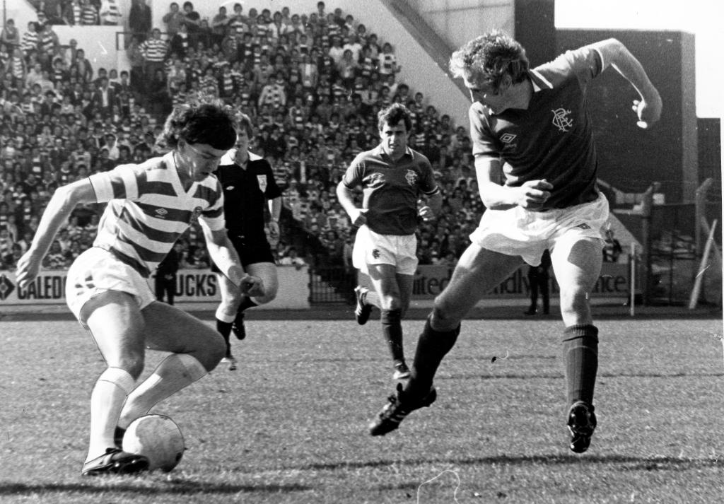 Nicholas takes on Jackson Ibrox 1981