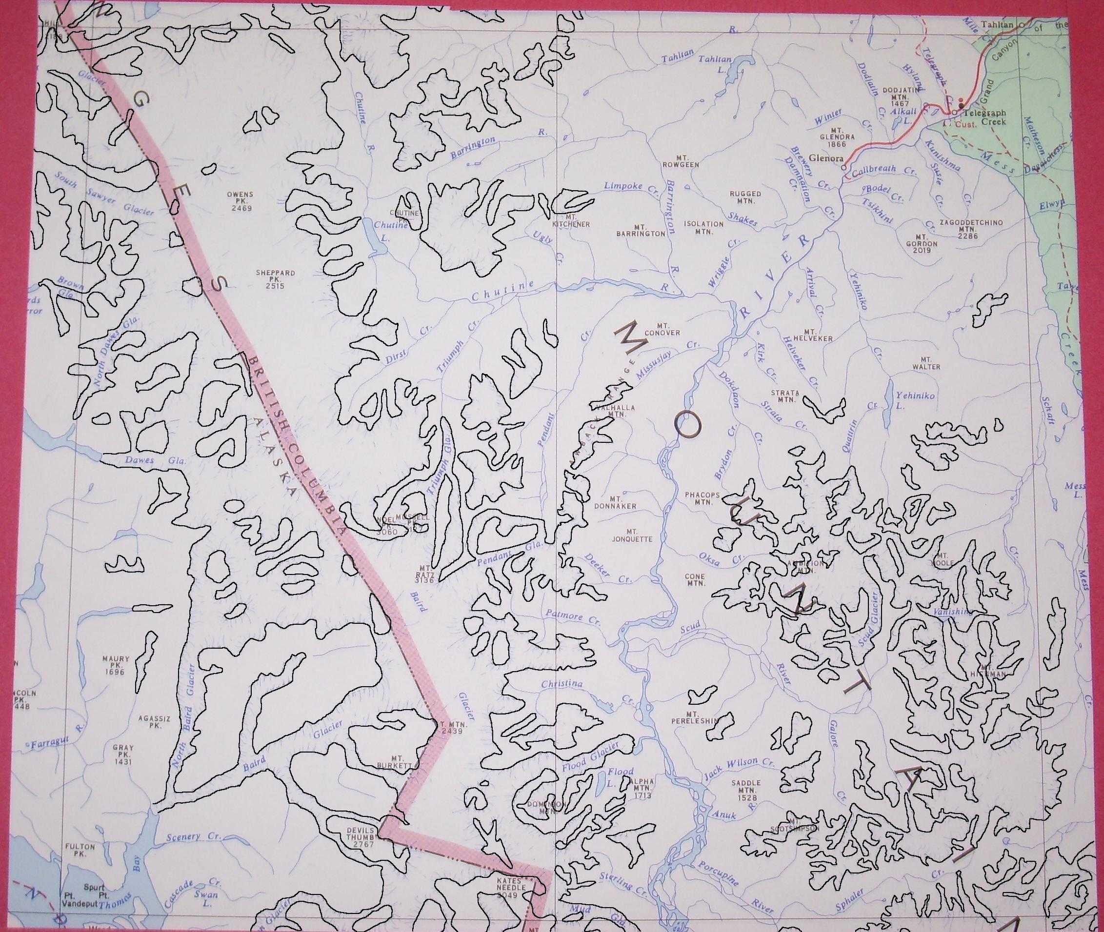 Northern BC Glaciers - Zone 11 - Canadian Glacier Inventory Project Northern BC Glaciers - Zone 11 - Canadian Glacier Inventory Project