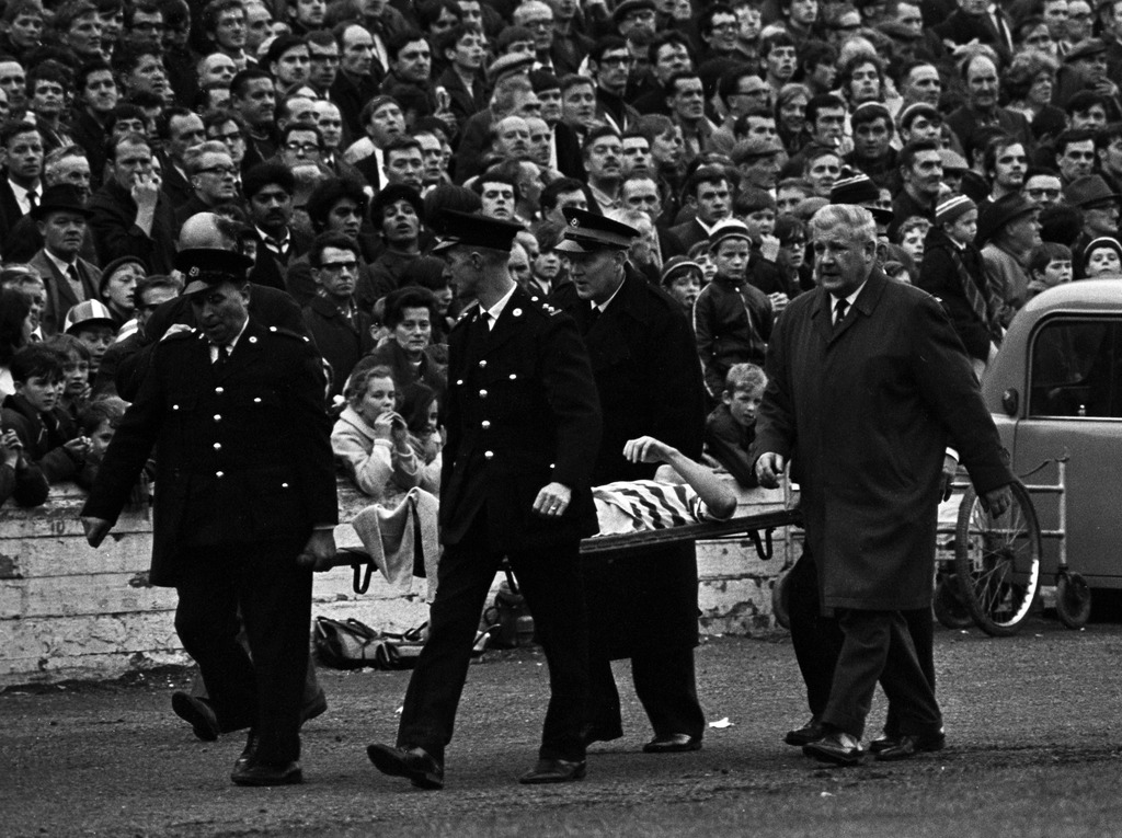 Chalmers is carried off 1969 LCF