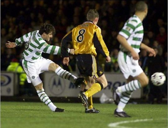 Moravcik scores at Almondvale 2002