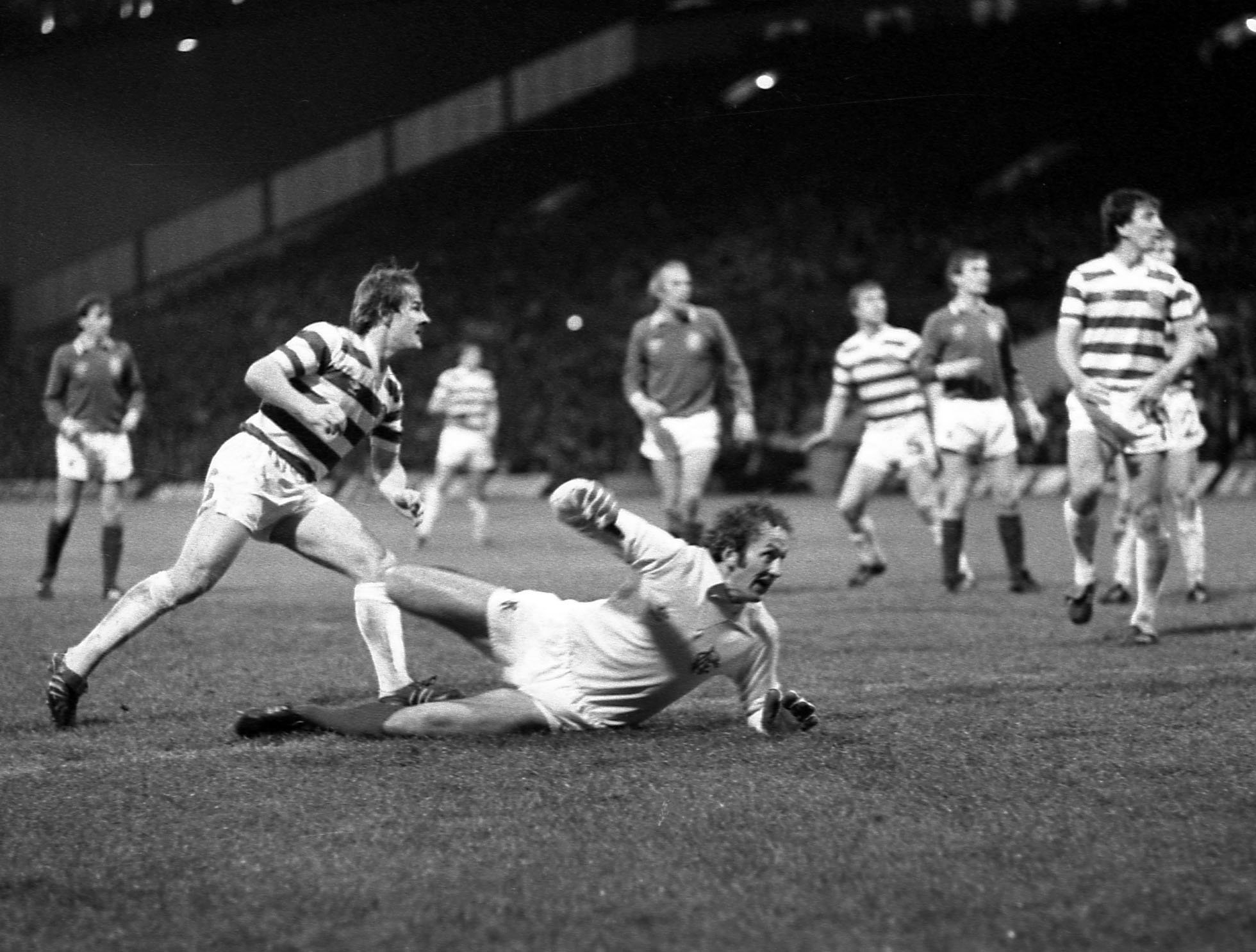 MacLeod scores v Rangers 1981