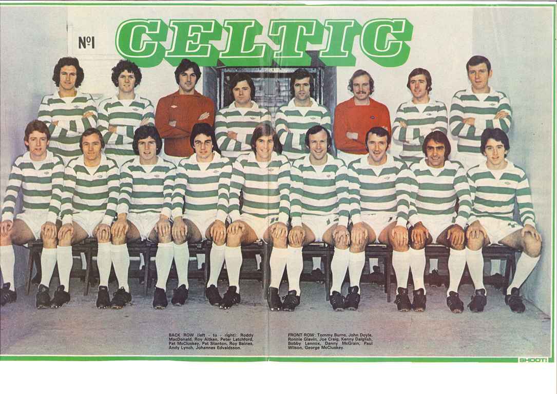 Celtic team 1976/77