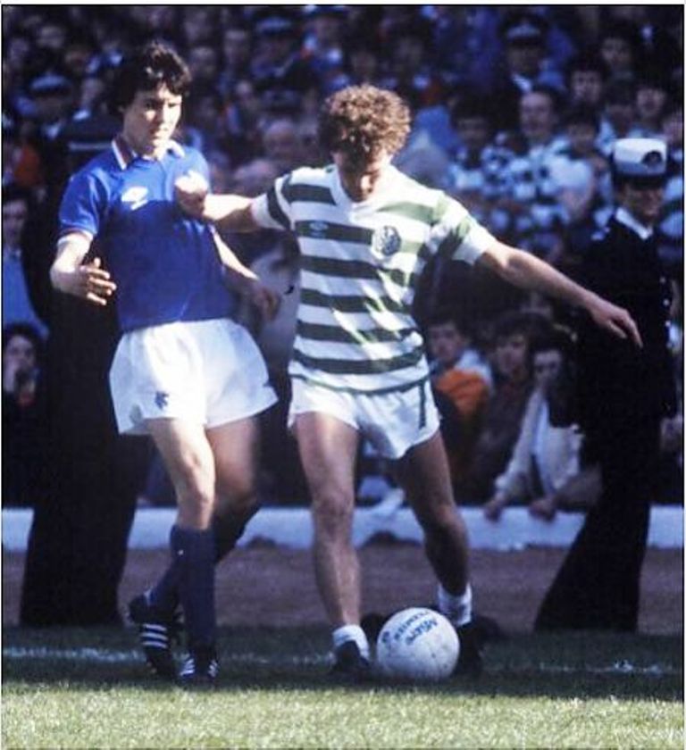 Provan takes on MacDonald Ibrox 1981