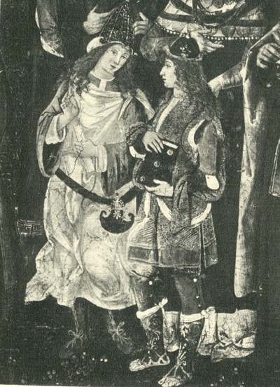 Joffre Borgia and wife Sancha of Aragon Joffre Borgia and wife Sancha of Aragon