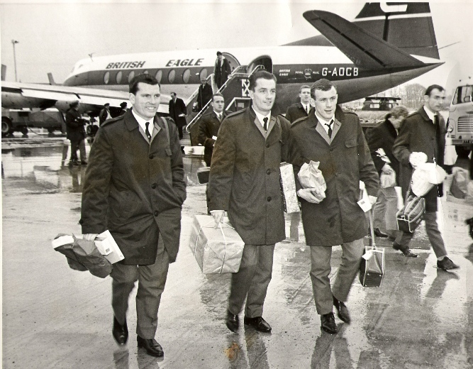 Celtic's goalscorers in Nantes return home