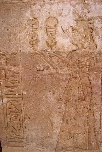 Twosret - at Amada Temple, Nubia Twosret - at Amada Temple, Nubia