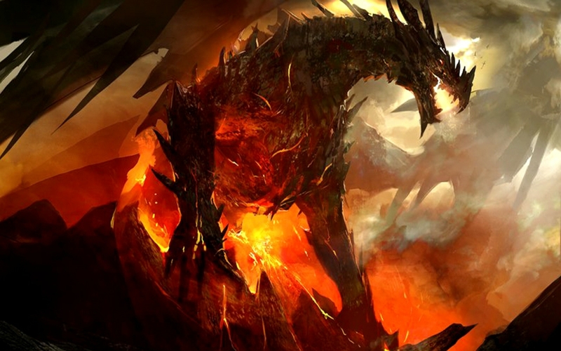 awesome mythical dragons