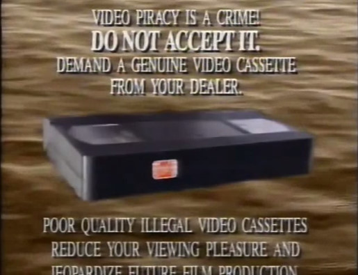 Fox Video Illegal Video Cassettes (1991-1993) (Silent) Fox Video Illegal Video Cassettes (1991-1993) (Silent)