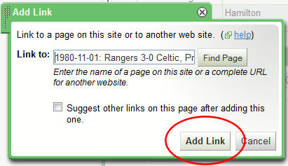 How to create a new page from a link - Kerrydale Street