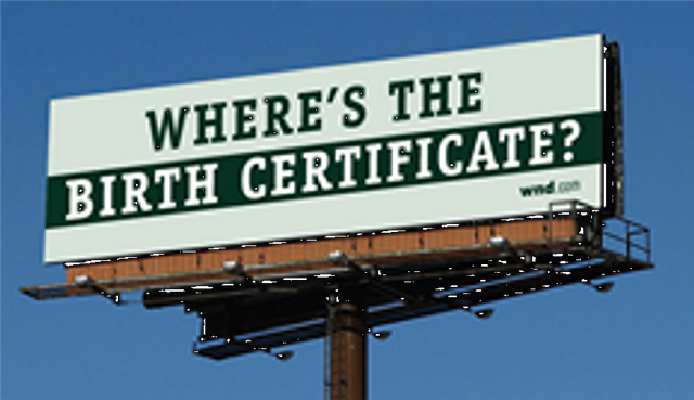 Where's the Birth Certificate? Where's the Birth Certificate?