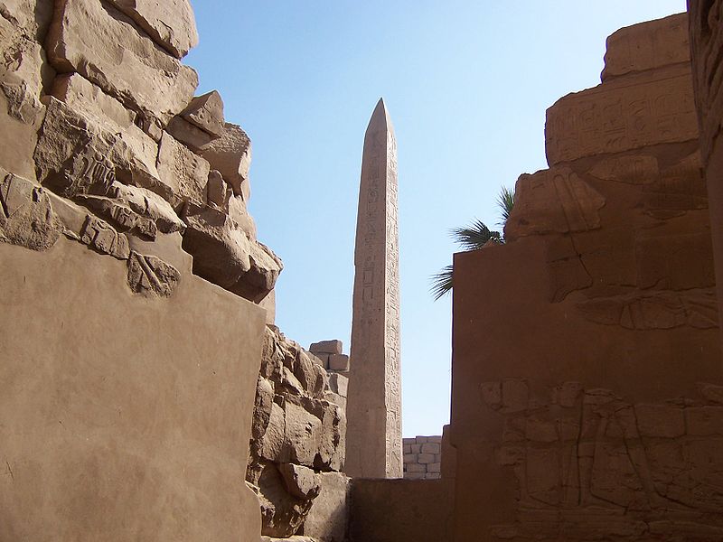 Thutmose I - obelisk at Karnak Thutmose I - obelisk at Karnak