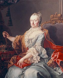 Ritratto di Maria Teresa d'Austria Ritratto di Maria Teresa d'Austria
