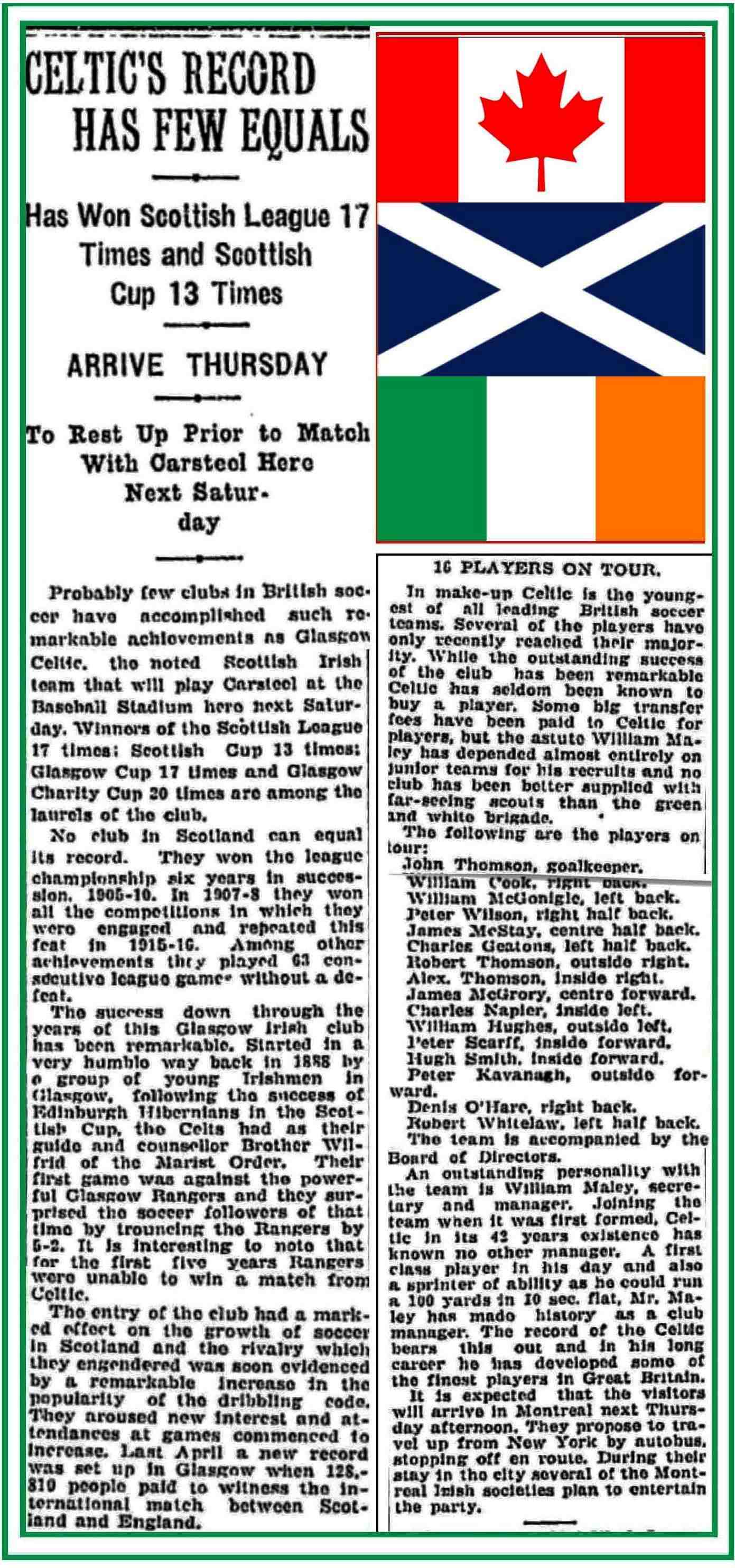Montreal Gazette 6 June 1931