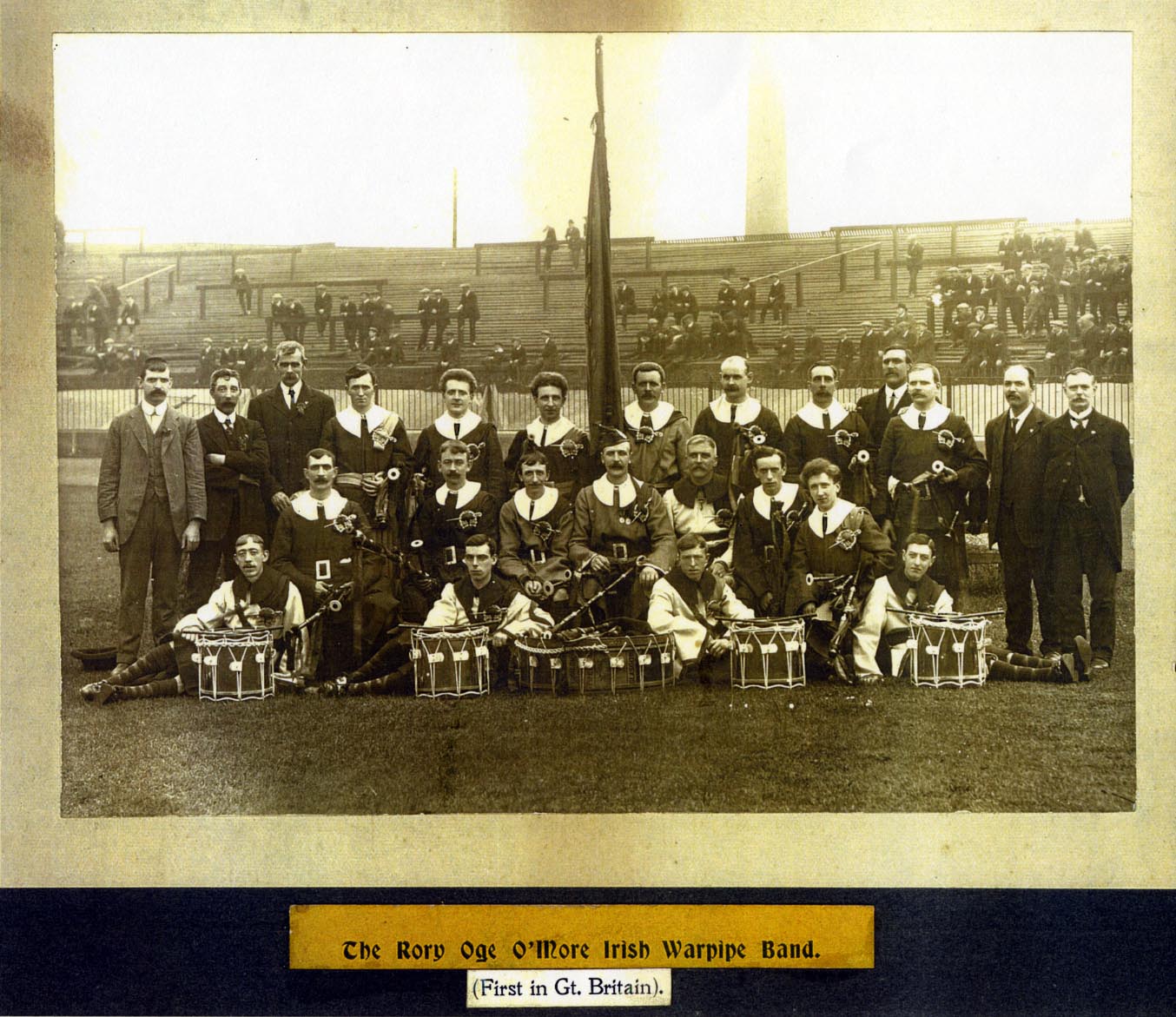 Rory Oge O'More Irish Warpipe Band Celtic Park