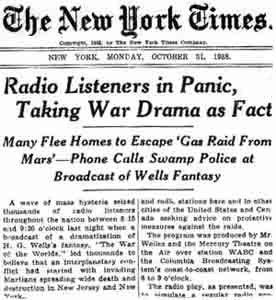 newspaper on war of the worlds newspaper on war of the worlds