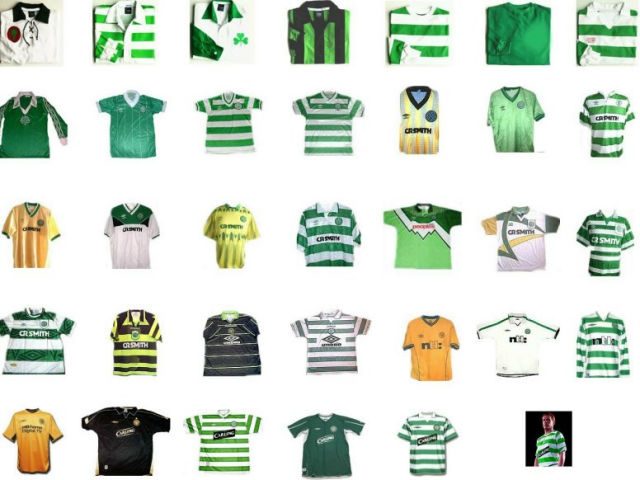 Celtic - Historical Football Kits