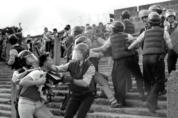 Trouble at Cliftonville 1984