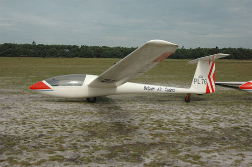 Grob G102 Astir CS Jeans - Belgian Military Aircraft Grob G102 Astir CS Jeans - Belgian Military Aircraft